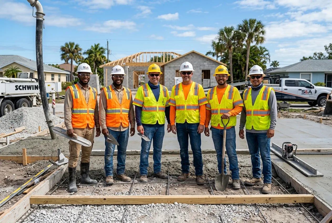 Sarasota Concrete Company professional team — concrete services in Sarasota, FL