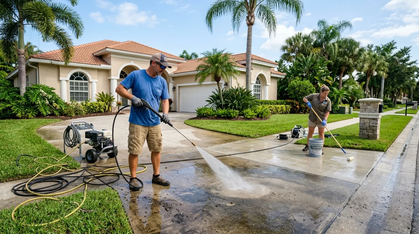 Maintaining Your Stamped Concrete Patio in Sarasota's Climate