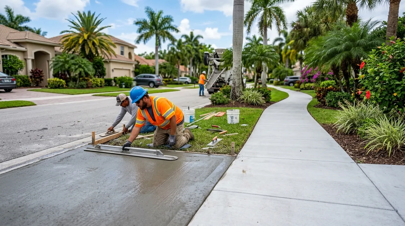 Sarasota's Sandy Soil and Your Concrete Driveway: What to Know