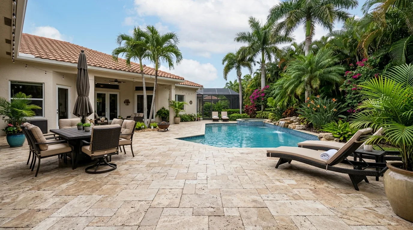 Sarasota Concrete Patio Ideas: Stamped, Stained, and More